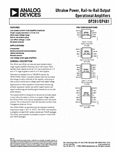 DataSheet OP481 pdf